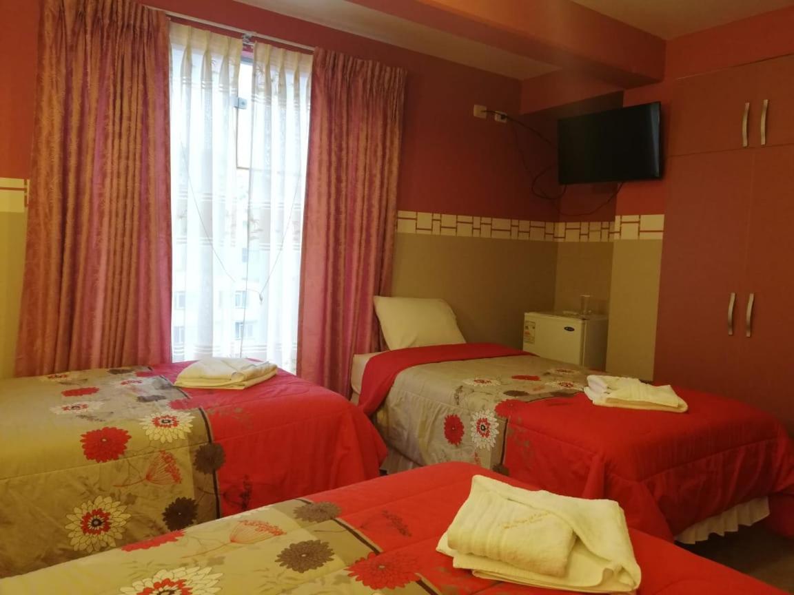 אורורו Hotel "Virgen Del Socavon" מראה חיצוני תמונה